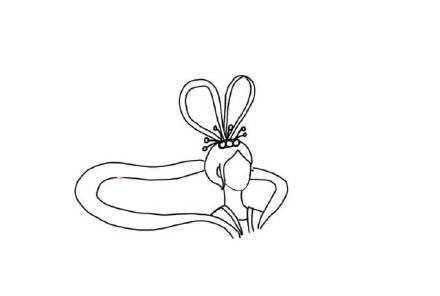 简单又漂亮的嫦娥简笔画教程