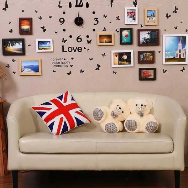 唯美现代创意照片墙设计风格