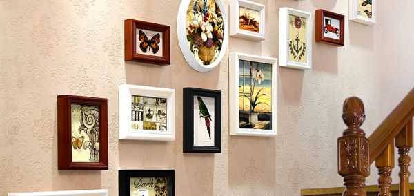 唯美现代创意照片墙设计风格