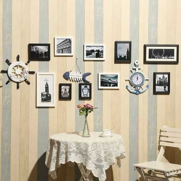 唯美现代创意照片墙设计风格