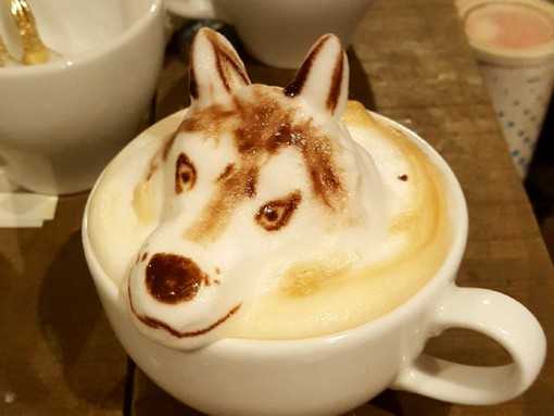 日本REISSUE咖啡店出的卡布奇诺拉花动漫系列主题 创意卡通拉花美的都舍不得吃了