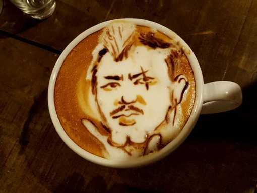 日本REISSUE咖啡店出的卡布奇诺拉花动漫系列主题 创意卡通拉花美的都舍不得吃了