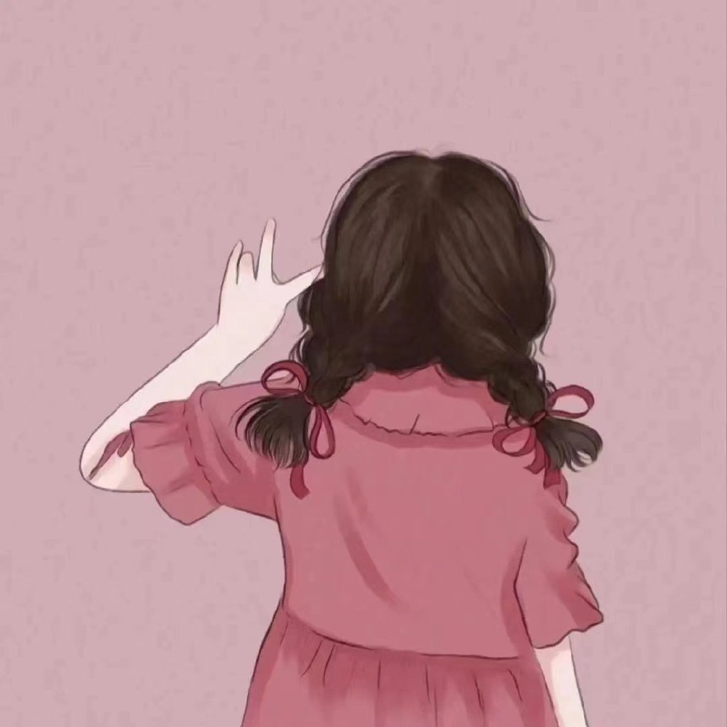 现代粉色简约女手绘头像一组,我猜你一定喜欢。