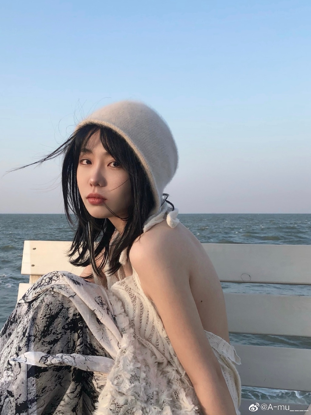 微博@A-mu_：少女私房写真