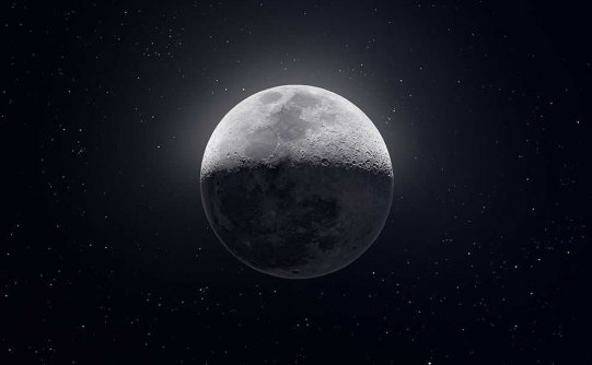 这张美丽的月球照片由5万张图片组成