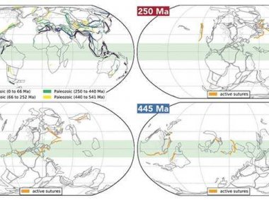 麻省理工学院的科学家认为,最近的三个冰河时代是由构造碰撞引发的