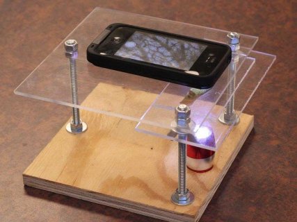 看动物细胞有丝分裂 智能手机变高倍数码显微镜